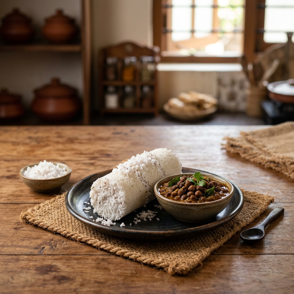 Traditional Puttu